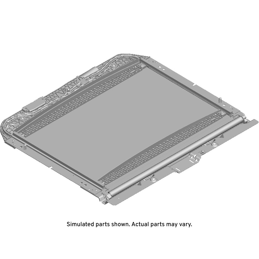 GM Genuine Parts Jet Black Sunroof Sunshade