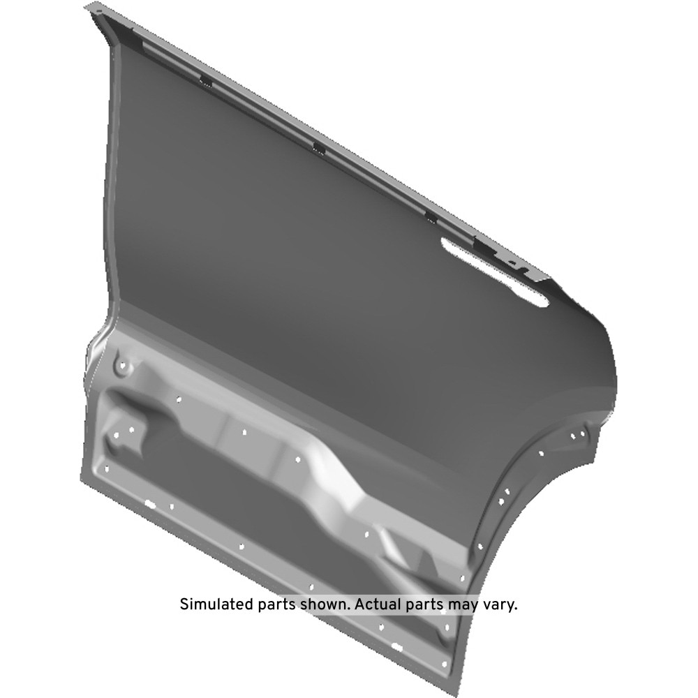 GM Genuine Parts Rear Passenger Side Door Outer Panel