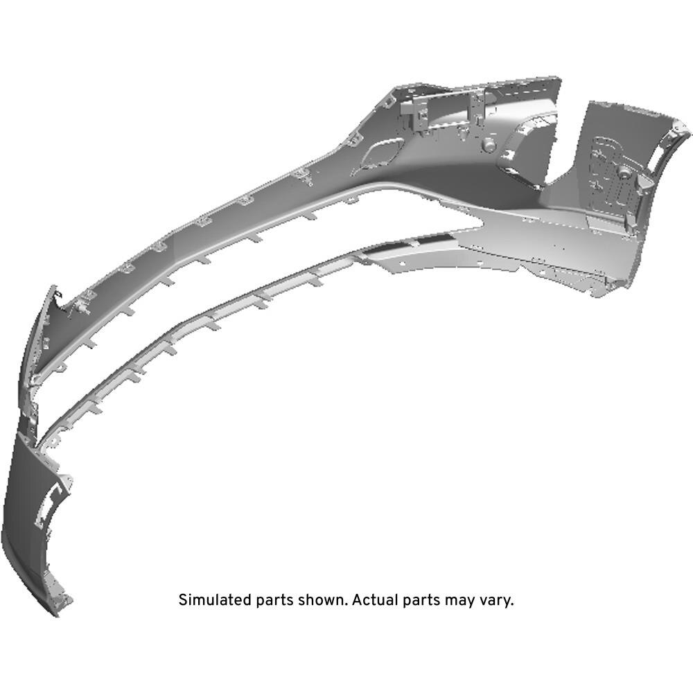 GM Genuine Parts Primed Front Bumper Upper Fascia