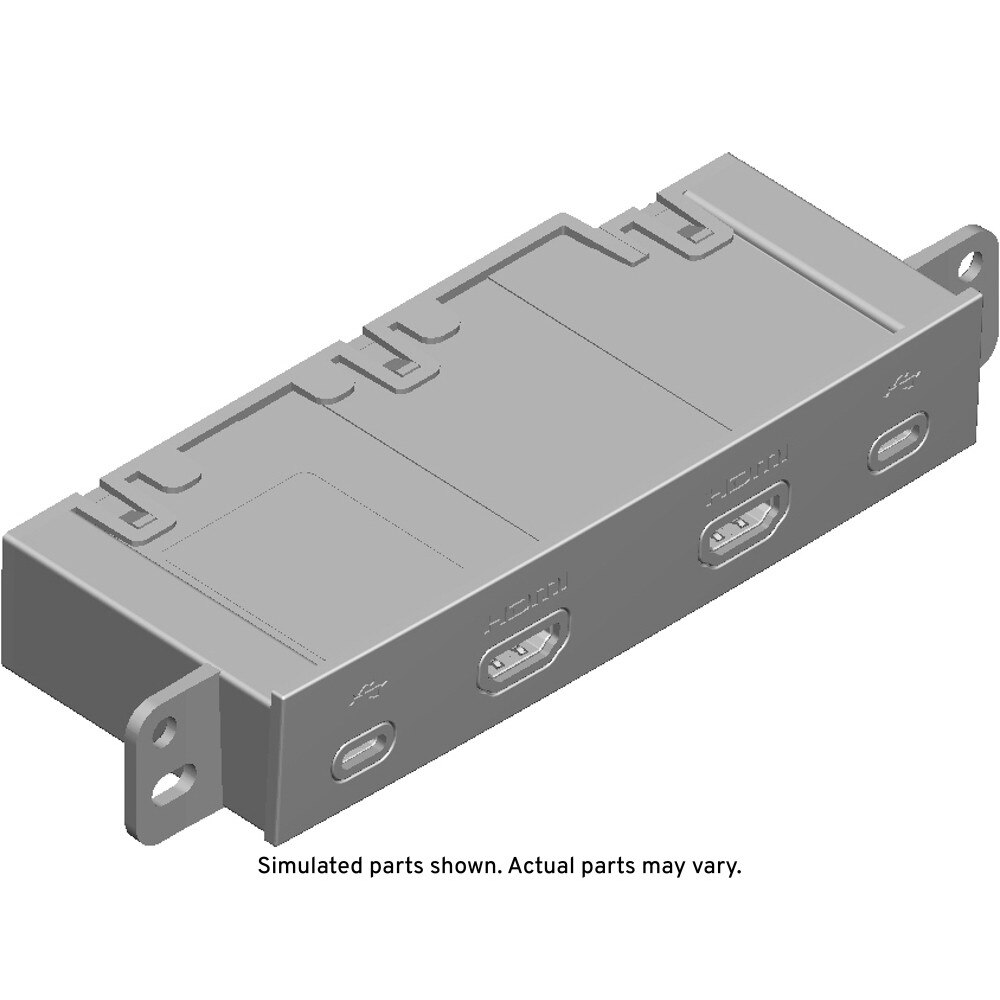 GM Genuine Parts Audio/Video Receptacle