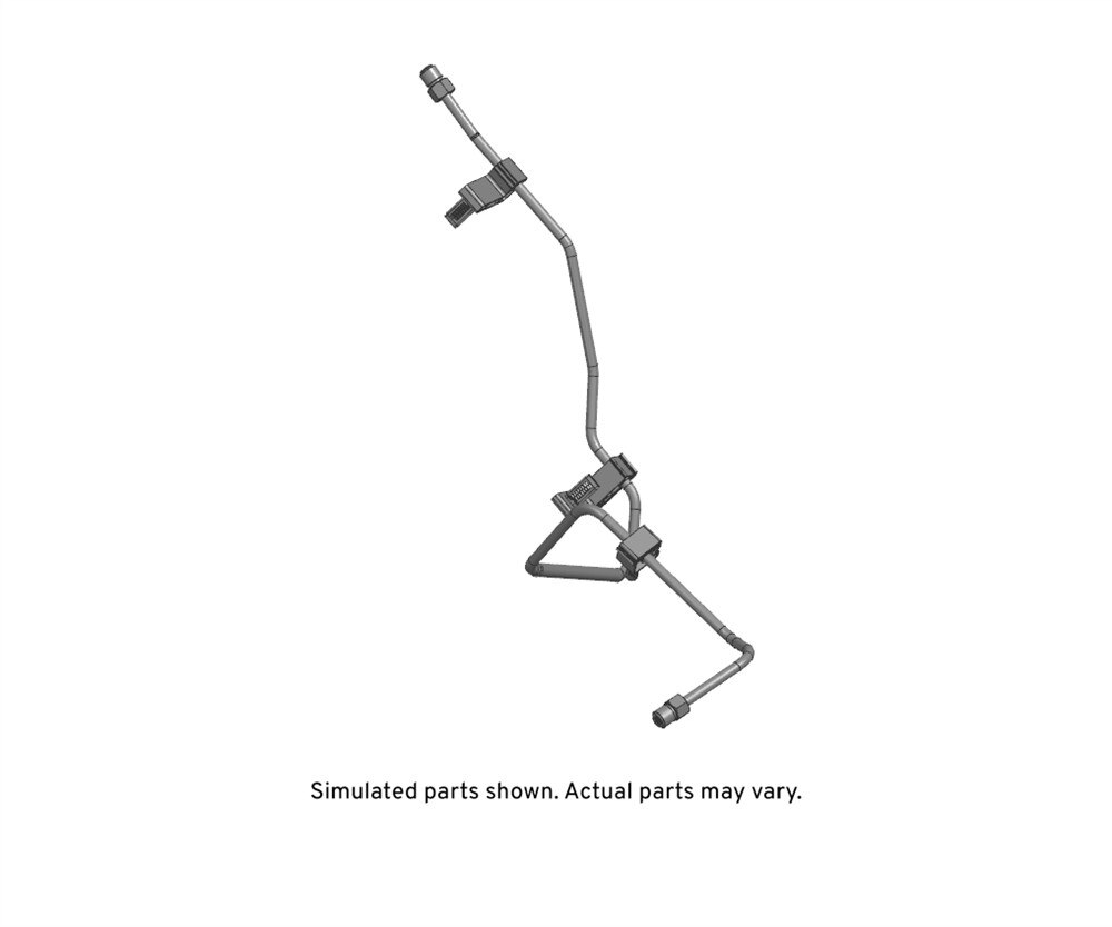 GM Genuine Parts Rear Driver Side Brake Pipe