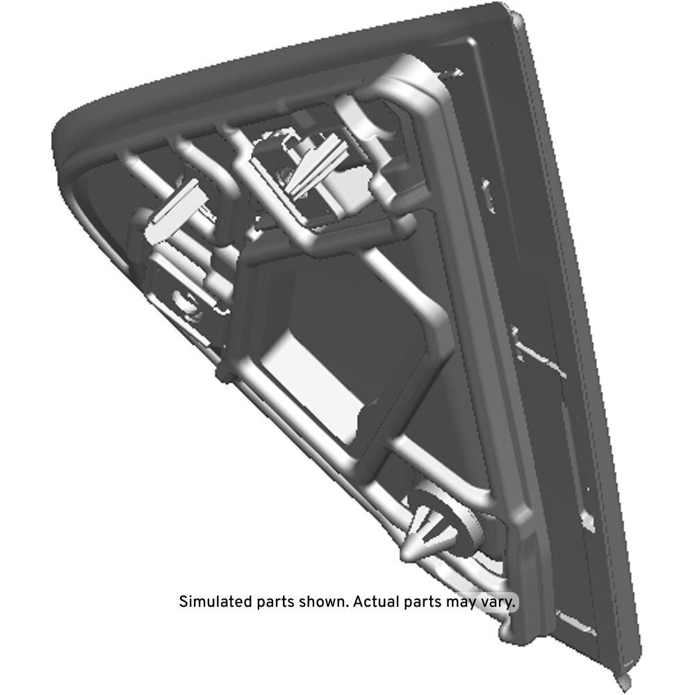 GM Genuine Parts Front Passenger Side Door Window Frame Front Applique