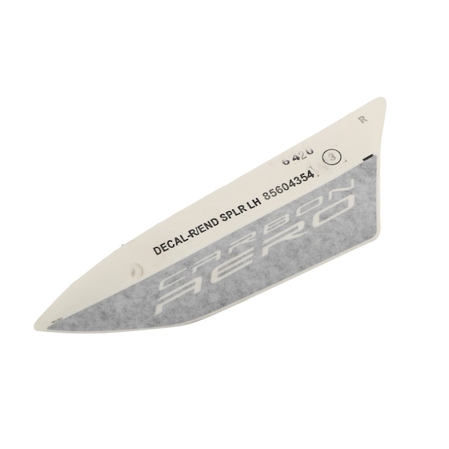 GM Genuine Parts Carbon Flash Metallic Rear End Driver Side Spoiler Decal