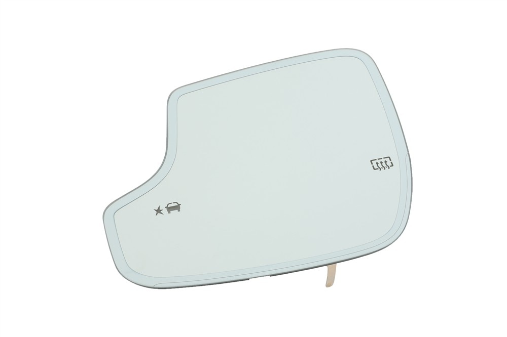 GM Genuine Parts Driver Side Door Mirror Glass (Reflective Glass and Backing Plate)
