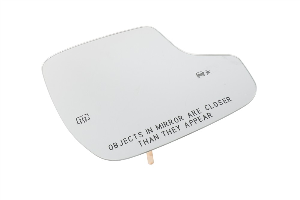 GM Genuine Parts Passenger Side Door Mirror Glass (Reflective Glass and Backing Plate)