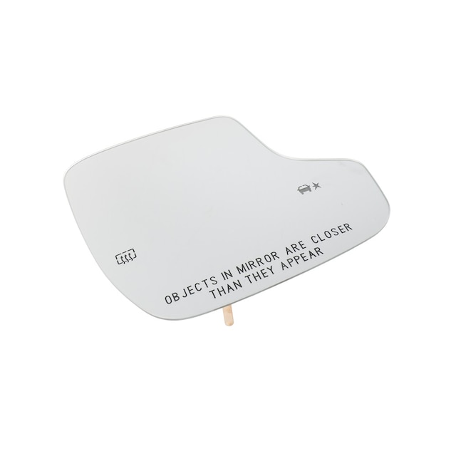 GM Genuine Parts Passenger Side Door Mirror Glass (Reflective Glass and Backing Plate)