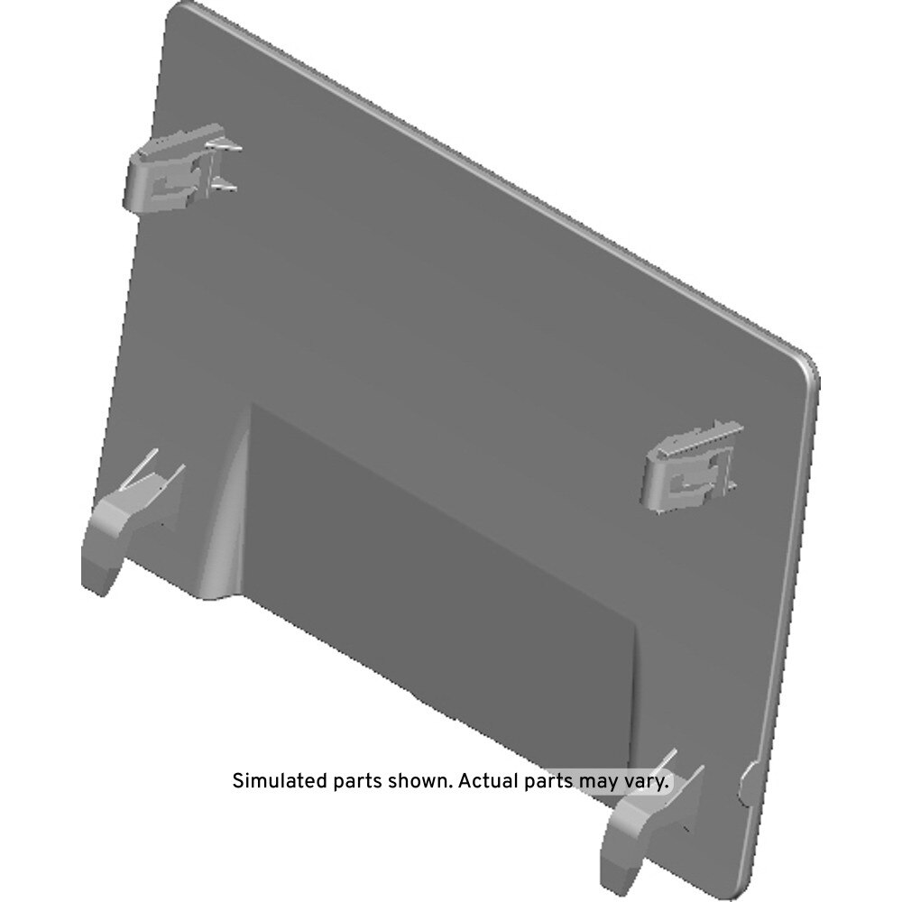 GM Genuine Parts Black Passenger Side Rocker Panel Front Molding Access Hole Cover