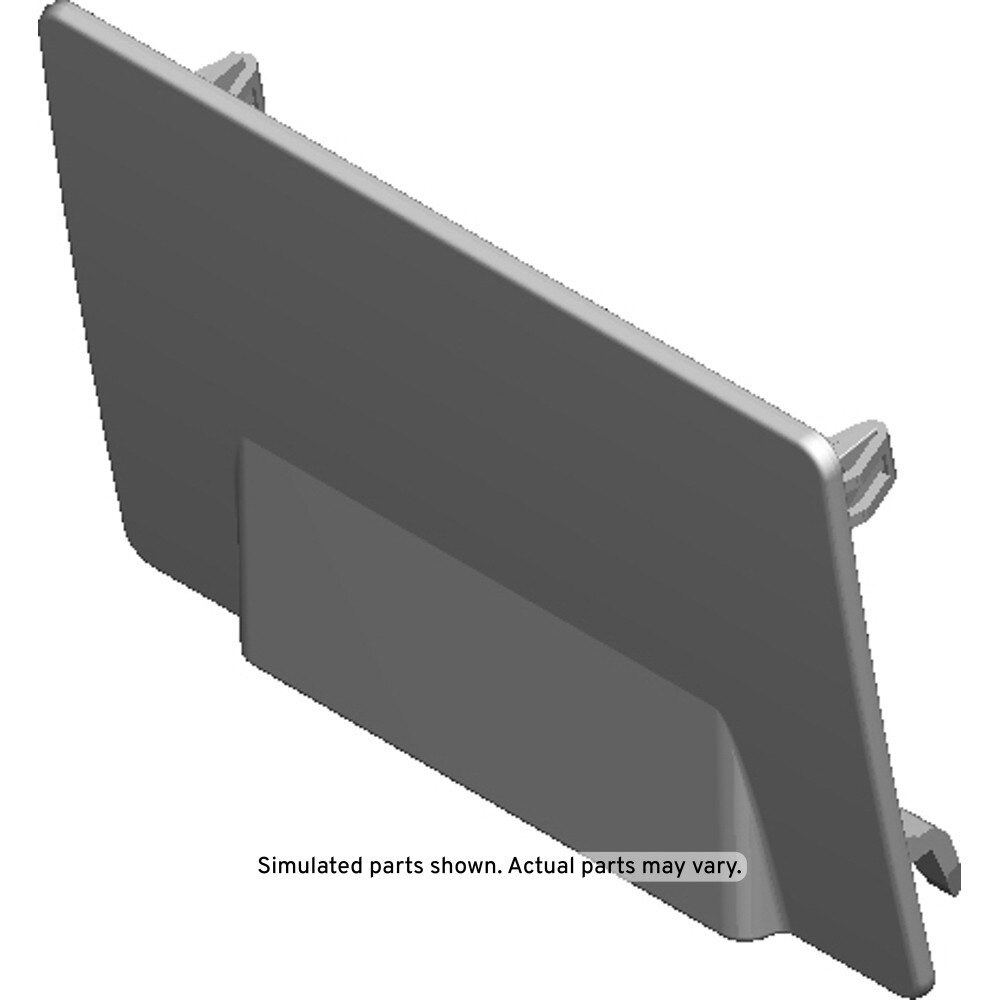GM Genuine Parts Black Rocker Panel Front Driver Side Molding Access Hole Cover