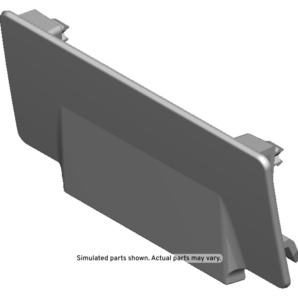 GM Genuine Parts Black Rocker Panel Front Driver Side Molding Access Hole Cover