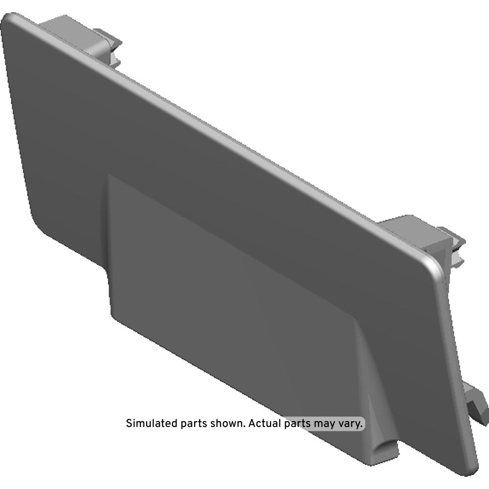 GM Genuine Parts Black Rocker Panel Front Driver Side Molding Access Hole Cover