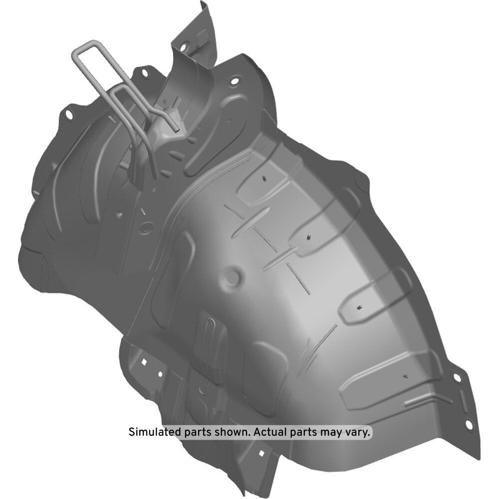 GM Genuine Parts Rear Passenger Side Wheelhouse Inner Panel