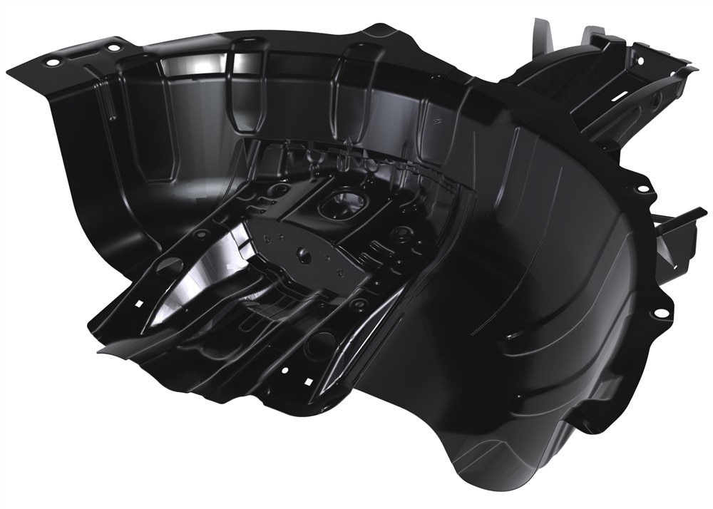 GM Genuine Parts Rear Passenger Side Wheelhouse Inner Panel