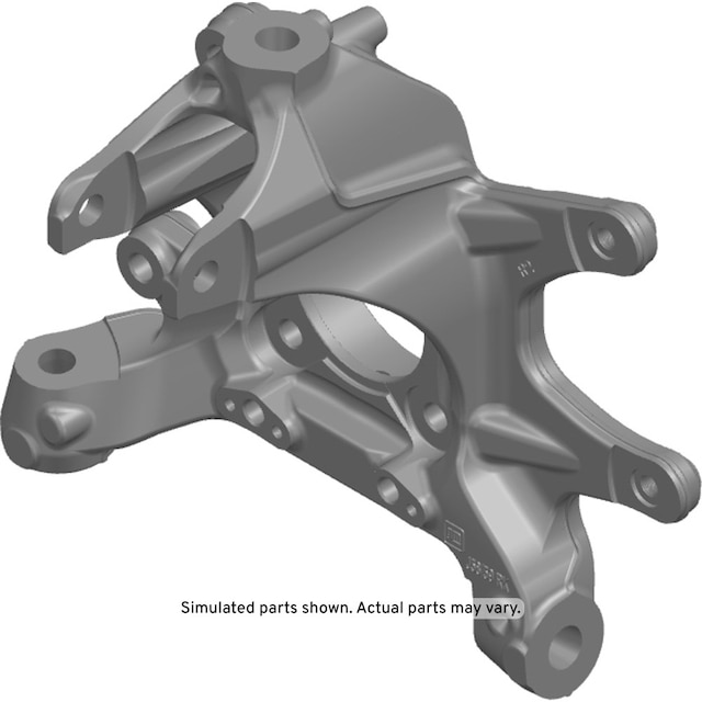 GM Genuine Parts Rear Passenger Side Suspension Knuckle