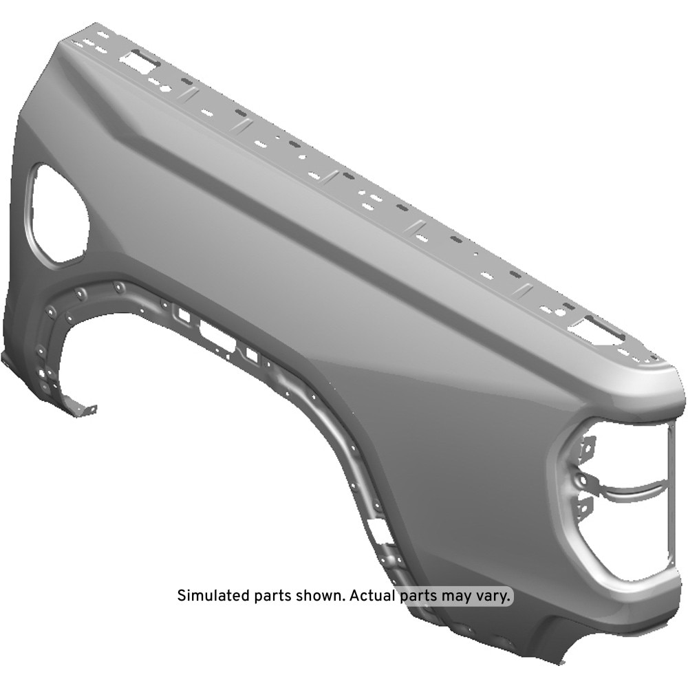 GM Genuine Parts Driver Side Pickup Box Outer Side Panel