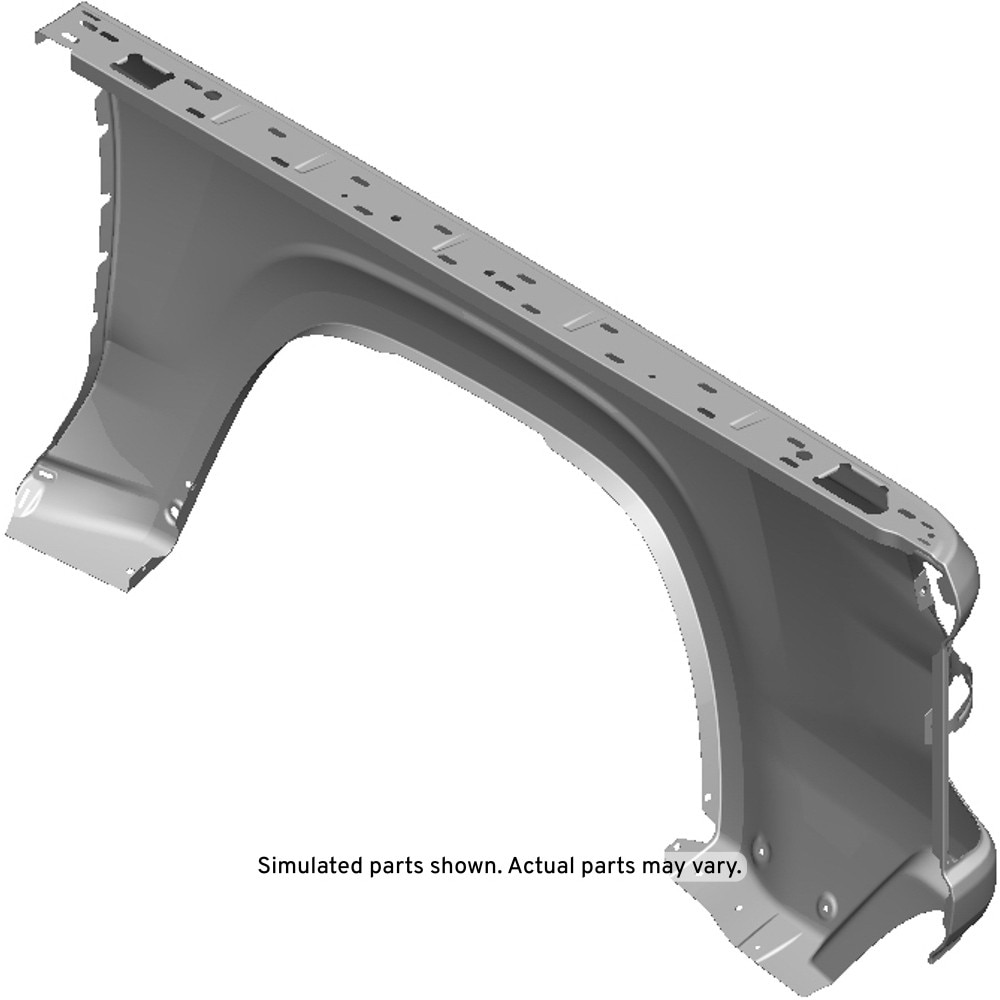 GM Genuine Parts Passenger Side Pickup Box Outer Side Panel