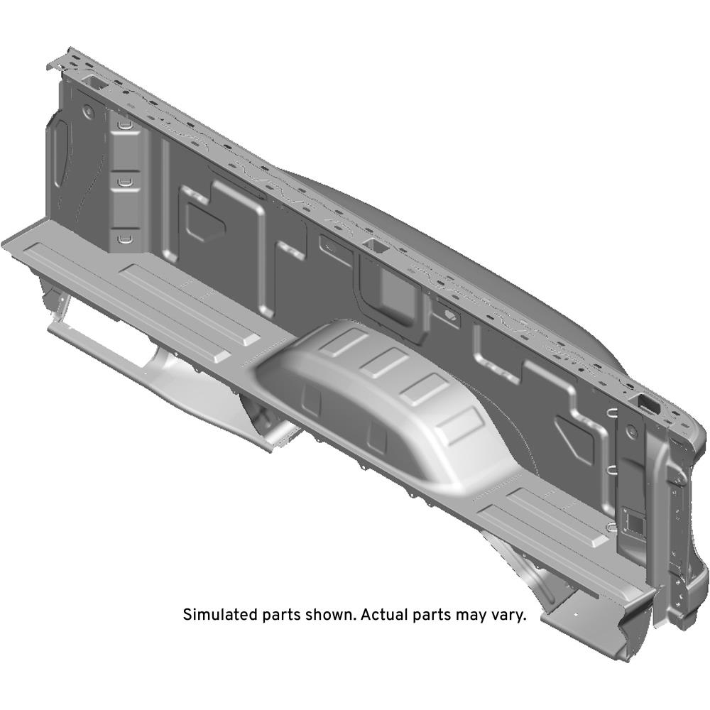 GM Genuine Parts Passenger Side Pickup Box Outer Side Panel