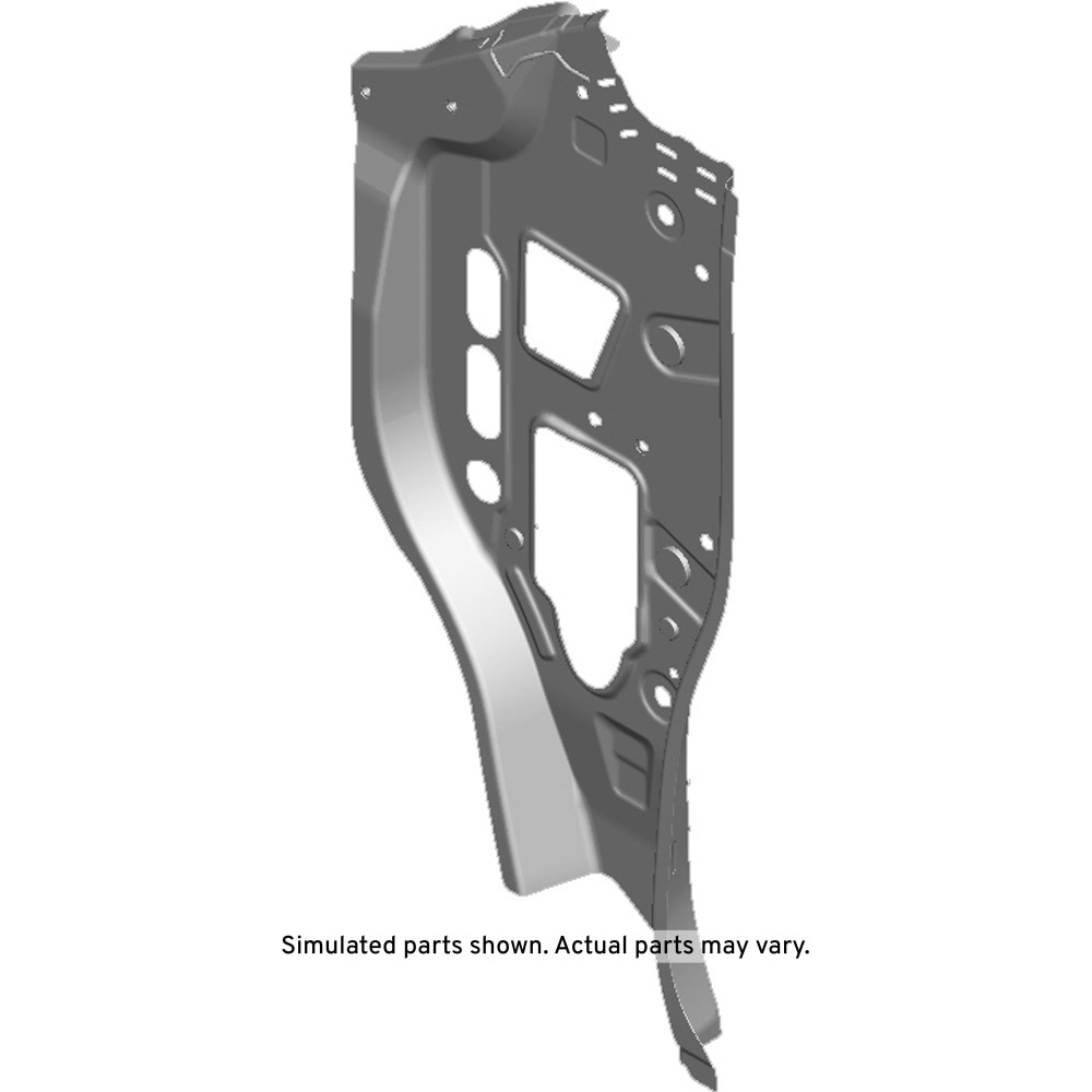GM Genuine Parts Driver Side Body Hinge Pillar Inner Panel