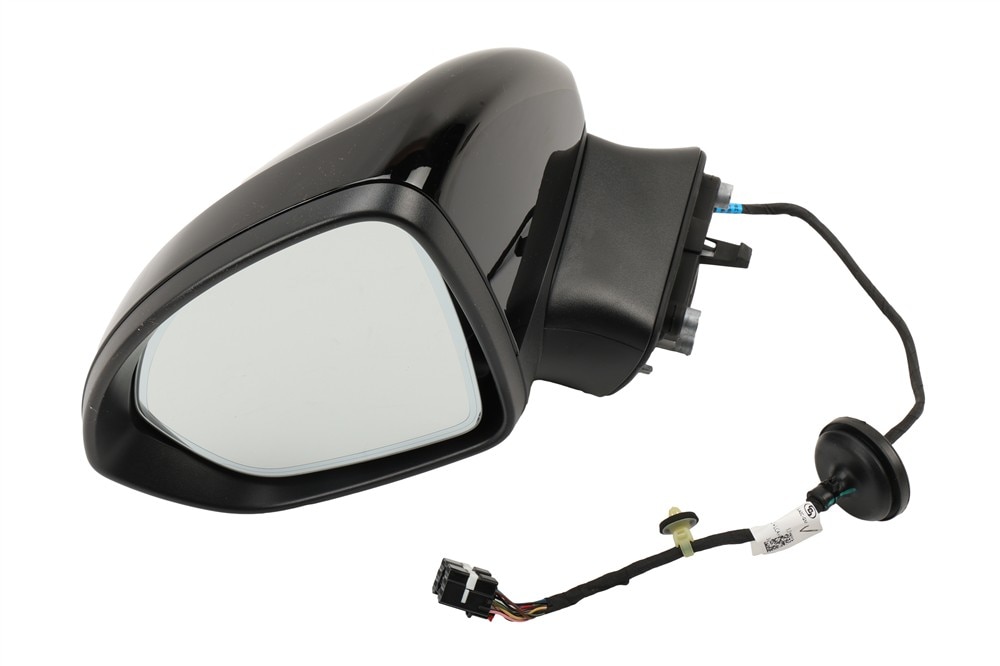 GM Genuine Parts Black Driver Side Door Mirror
