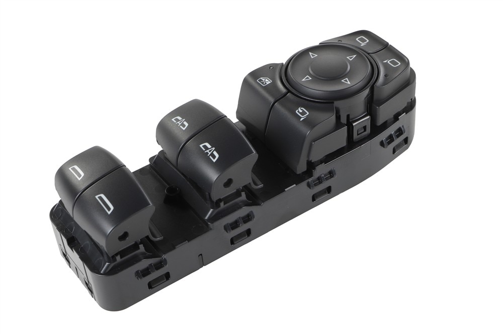 GM Genuine Parts Jet Black Front Driver Side Driver Side Door Window Control Switch