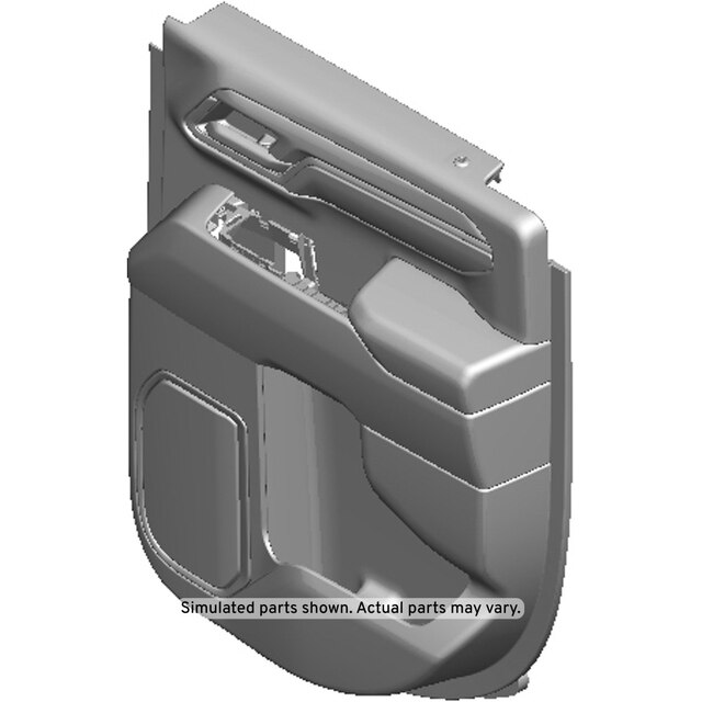 GM Genuine Parts Black Rear Passenger Side Door Trim