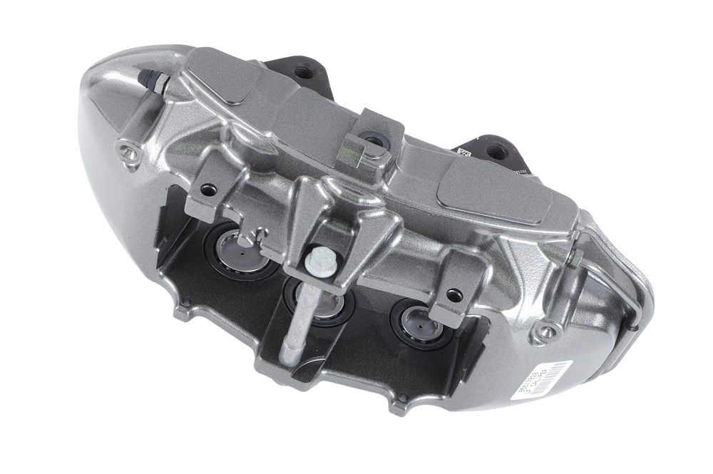 GM Genuine Parts Harbor Gray Metallic Front Driver Side Brake
