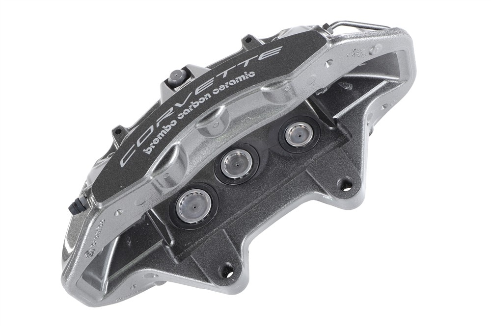GM Genuine Parts Harbor Gray Metallic Front Driver Side Brake