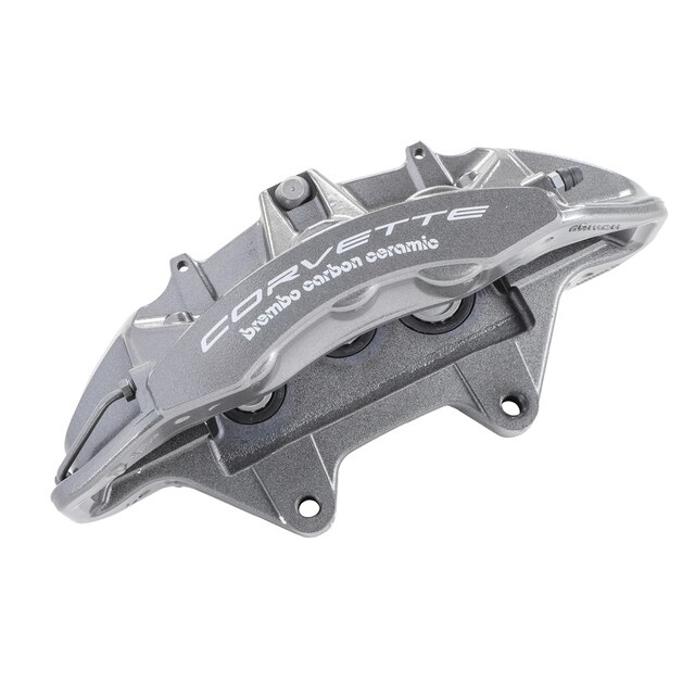 GM Genuine Parts Harbor Gray Front Passenger Side Brake Caliper without Brake Pads or Bracket