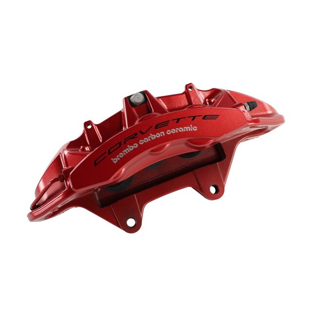 GM Genuine Parts Edge Red Metallic Front Passenger Side Brake Caliper without Brake Pads or Bracket