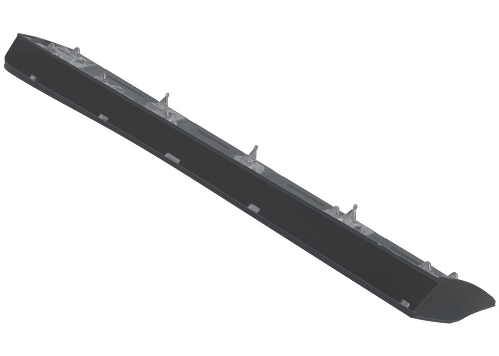 GM Genuine Parts Black Rear Drivers Side Door Lower Molding