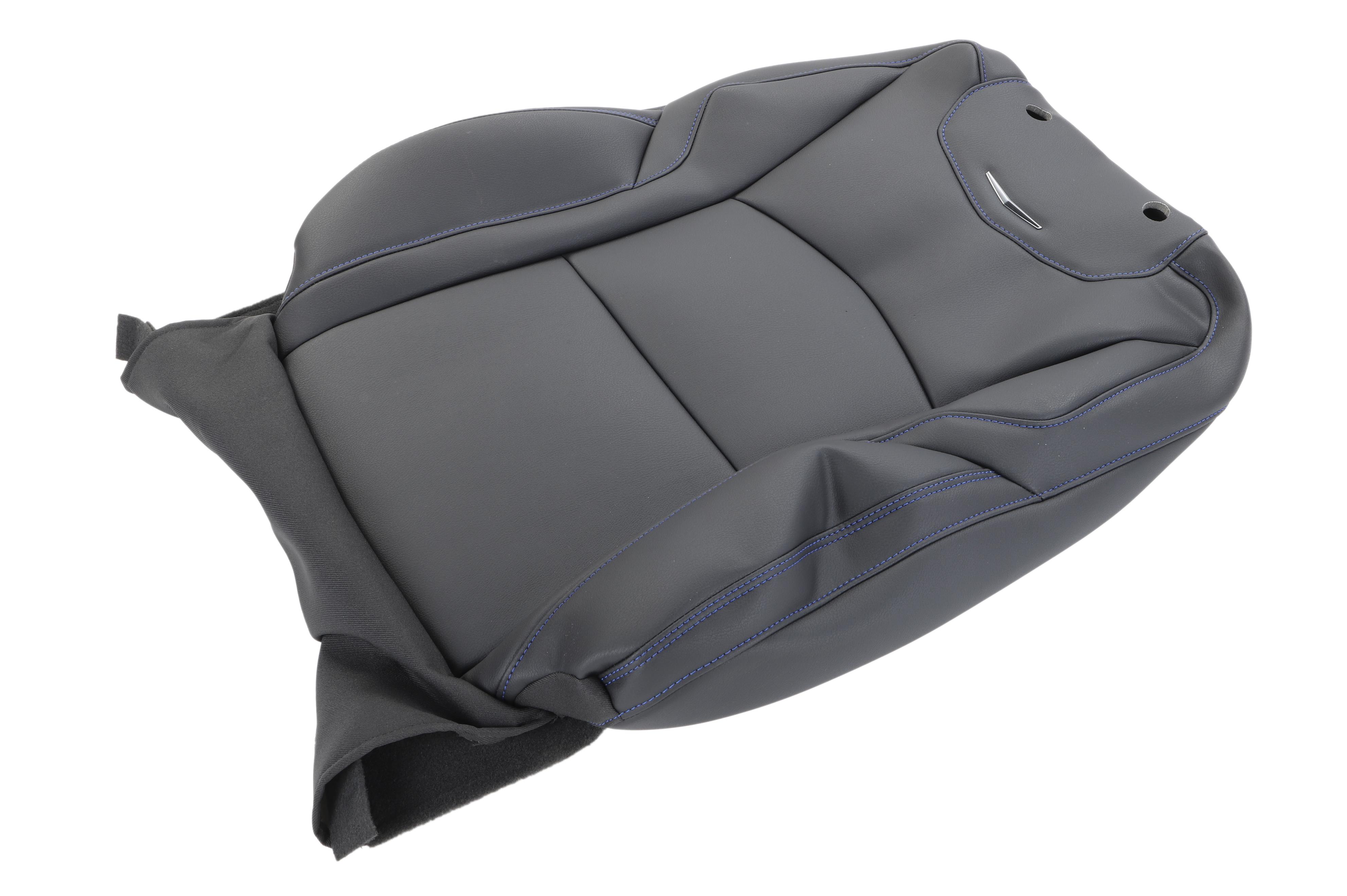 GM Genuine Parts Black Front Passenger Side Seat Back Cover