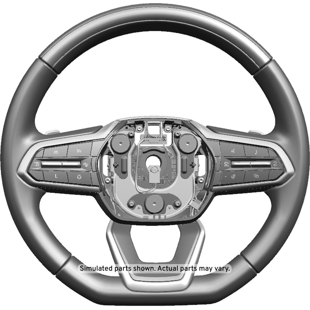 GM Genuine Parts Backen Black Steering Wheel