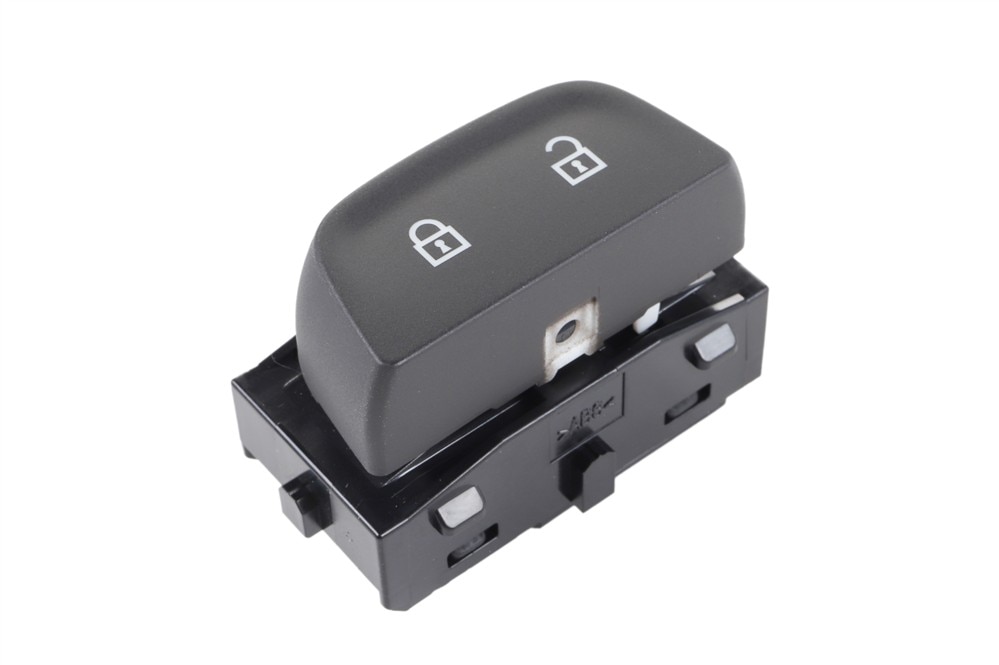 GM Genuine Parts Black Carbon Metallic Front Passenger Door Lock Switch (Programming Required)
