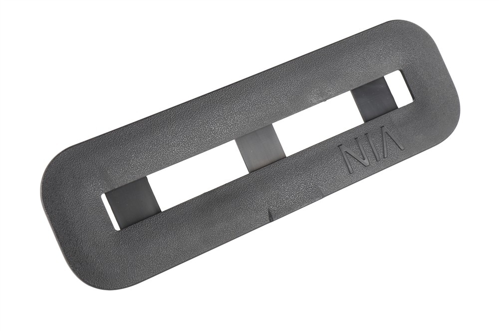 GM Genuine Parts Backen Black Passenger Side Vehicle Identification Number Plate Opening Access Cover