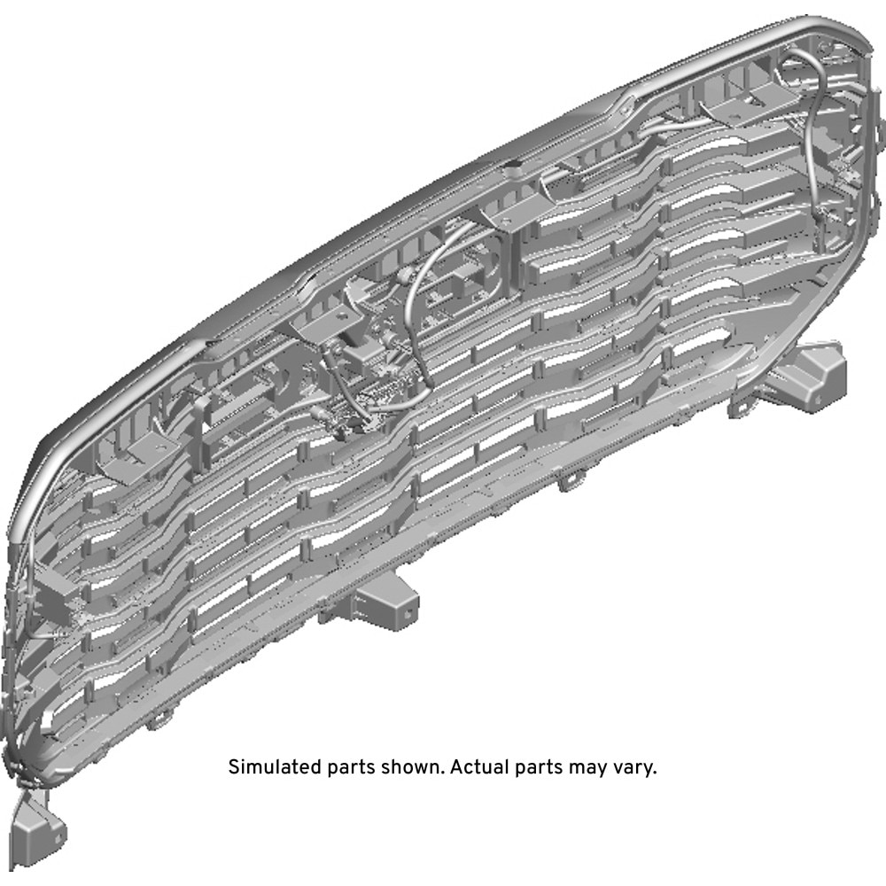 GM Genuine Parts Vader Chrome Front Grille