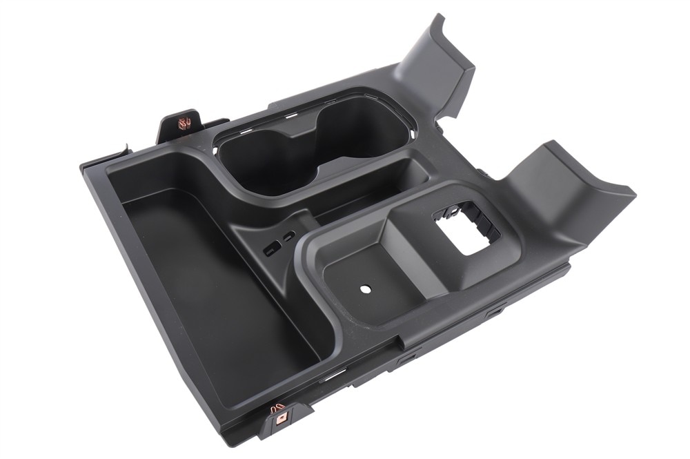 GM Genuine Parts Jet Black Front Floor Console Cup Holder Trim Plate
