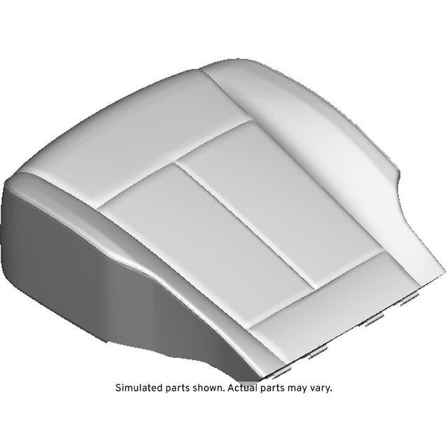 GM Genuine Parts Black Front Passenger Side Seat Cushion Cover