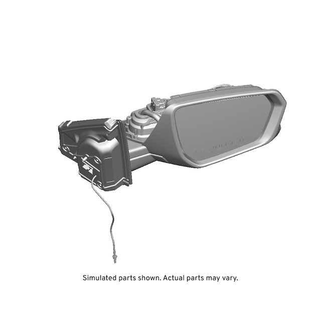 GM Genuine Parts Outside Rearview Mirror without Cover