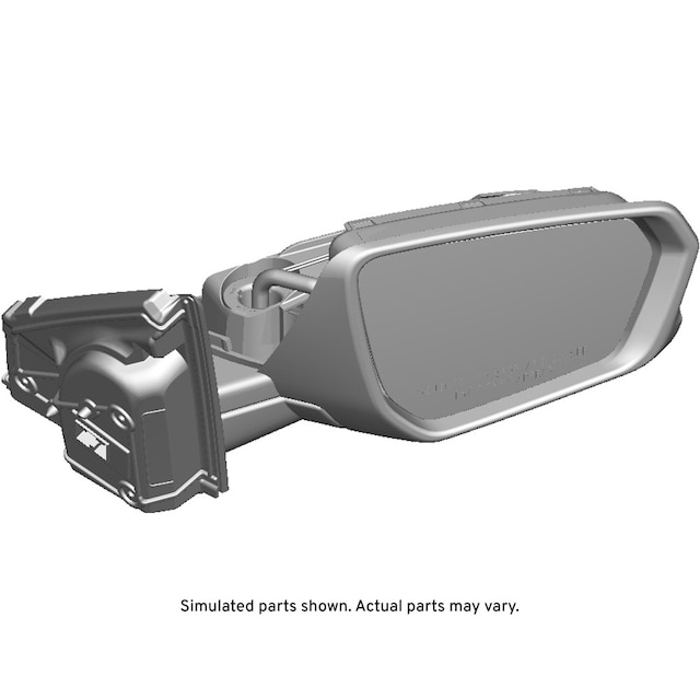 GM Genuine Parts Outside Rearview Mirror without Cover