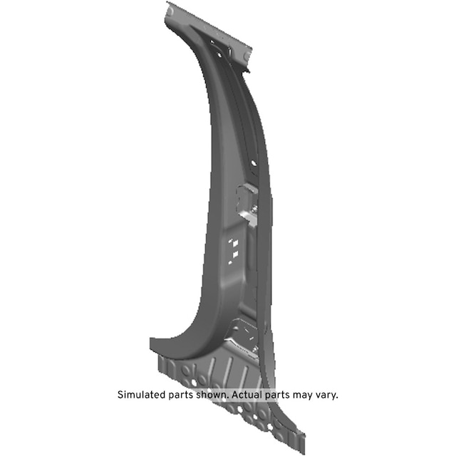 GM Genuine Parts Passenger Side Center Pillar Outer Panel Reinforcement