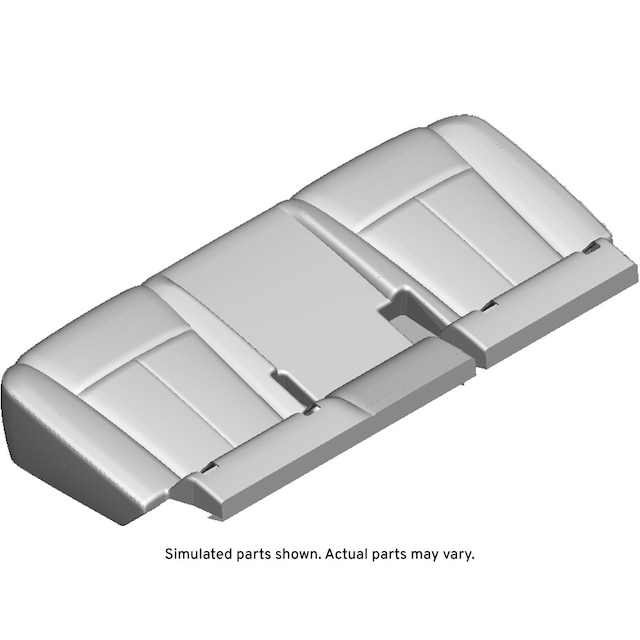 GM Genuine Parts Black Rear Seat Cushion Cover