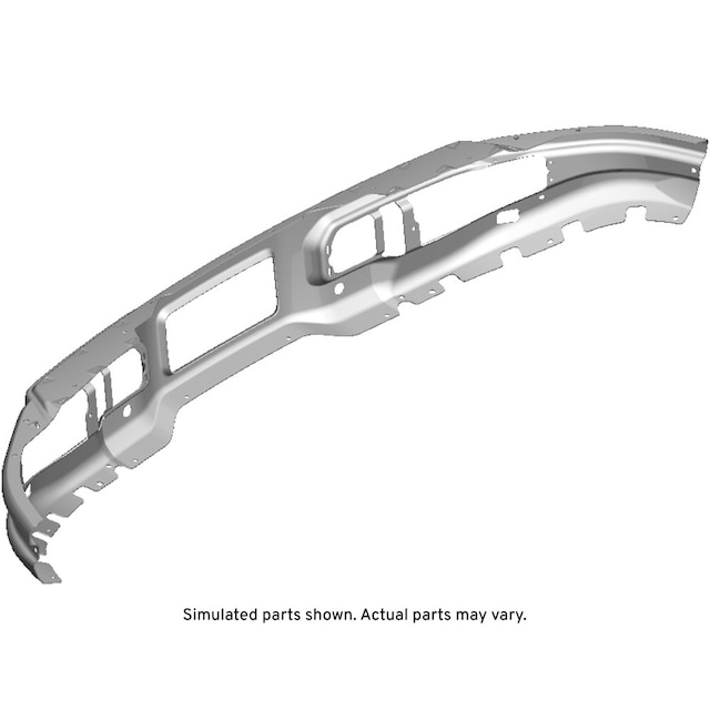 GM Genuine Parts Black Front Bumper Impact Bar