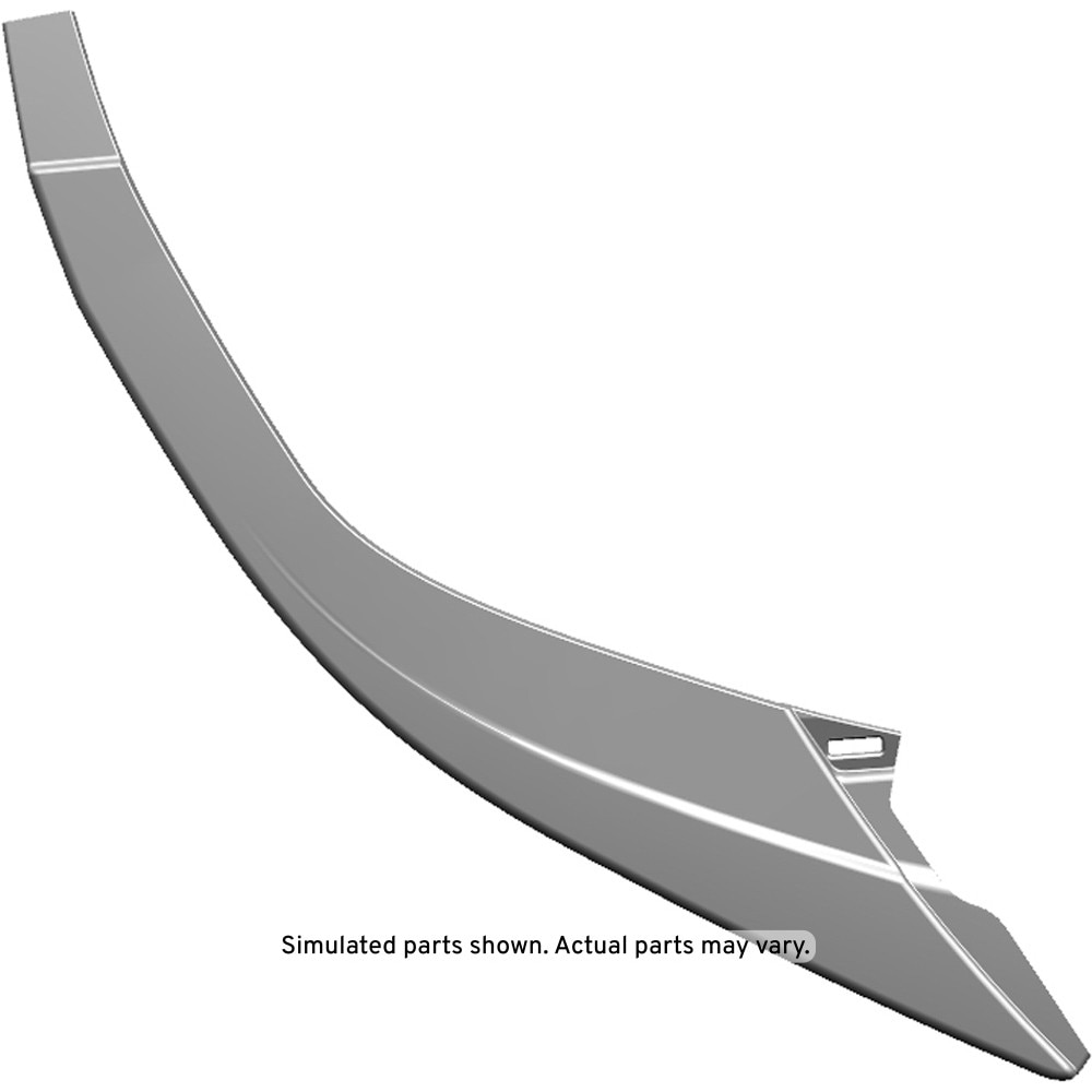 GM Genuine Parts Front Bumper Passenger Side Upper Fascia