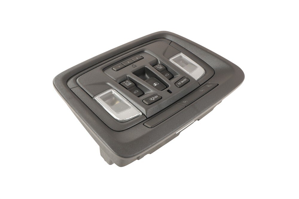 GM Genuine Parts Jet Black Roof Console