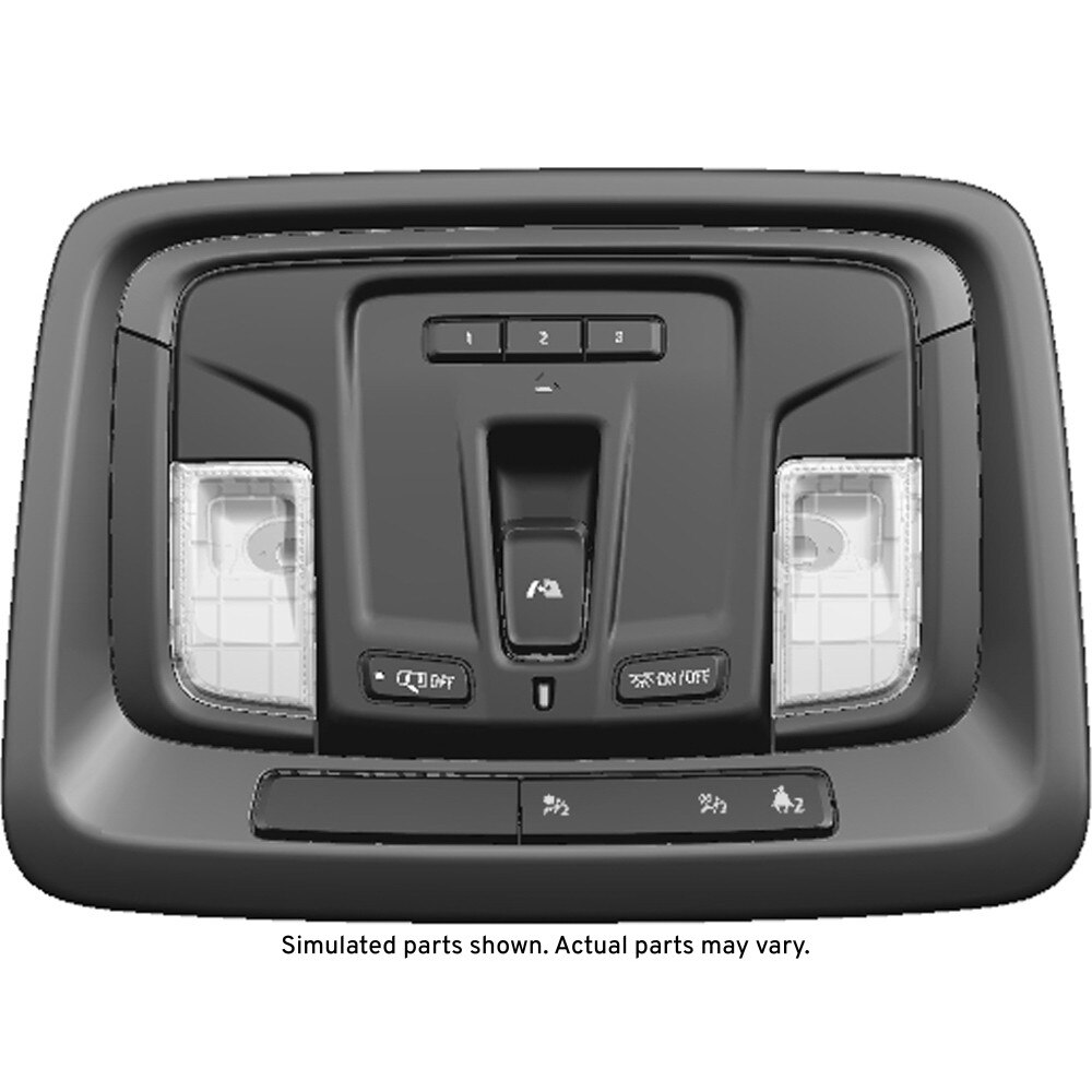 GM Genuine Parts Very Dark Atmosphere Roof Console