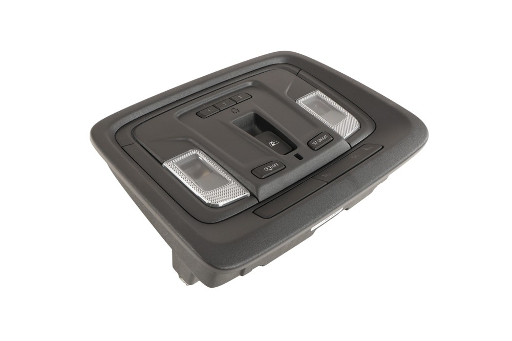 GM Genuine Parts Jet Black Roof Console