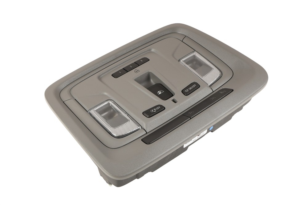 GM Genuine Parts Dark Ash Gray Roof Console