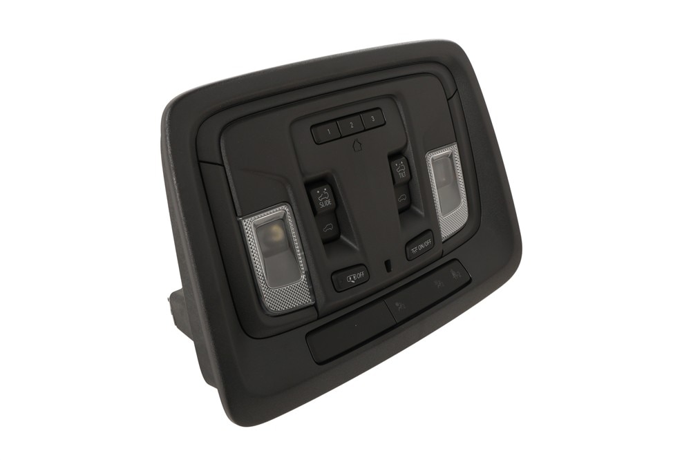 GM Genuine Parts Jet Black Roof Console