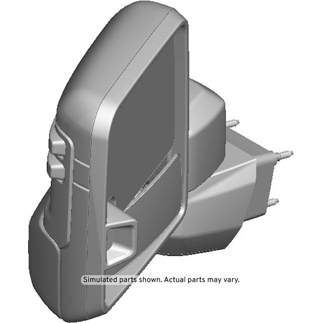 GM Genuine Parts Black Driver Side Door Mirror