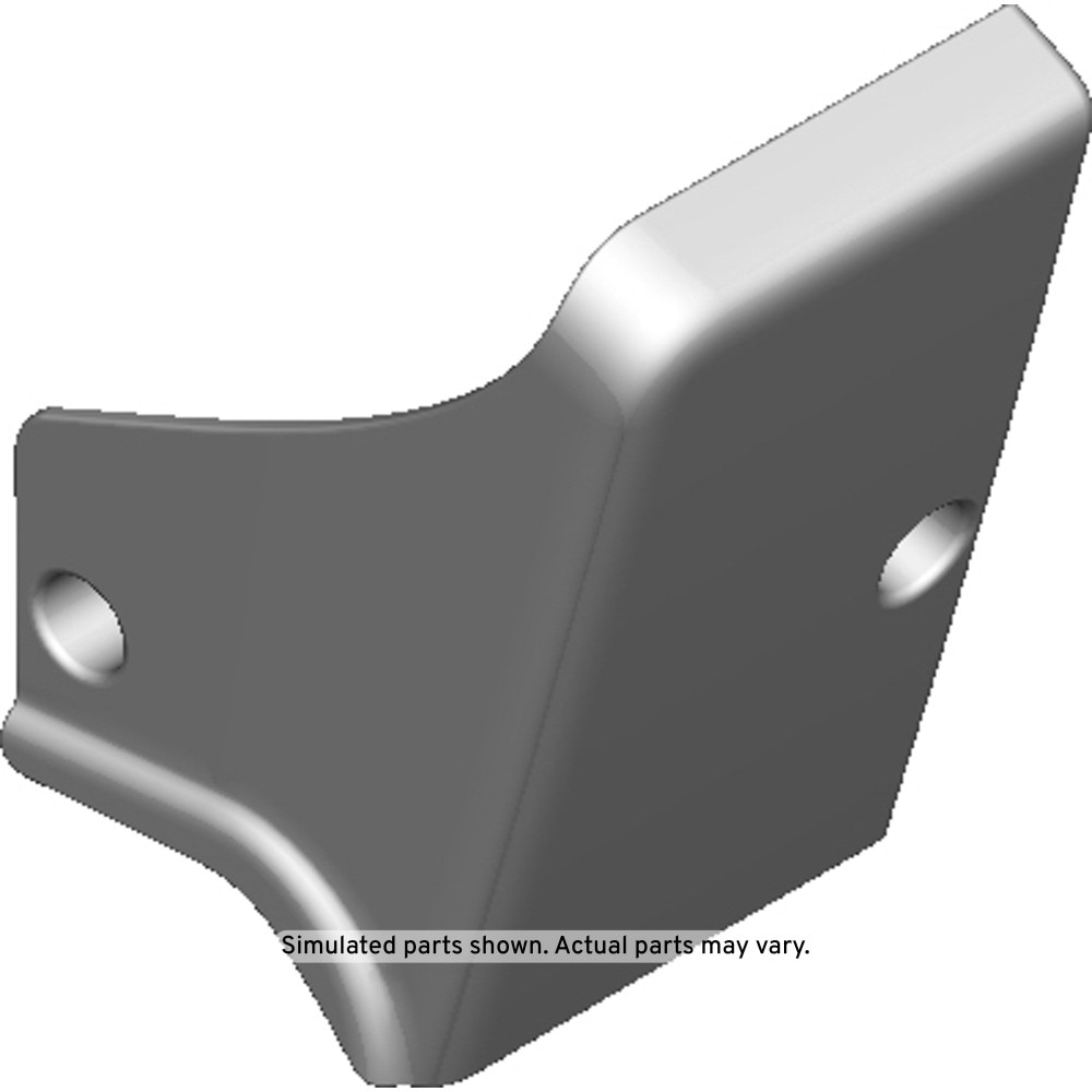 GM Genuine Parts Very Dark Atmosphere Rear Passenger Side Seat Frame Outer Finish Cover