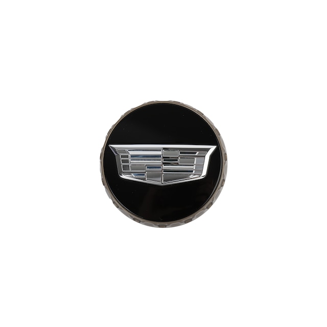Center Cap in Black with Tech Bronze Accent and Monochrome Cadillac Logo